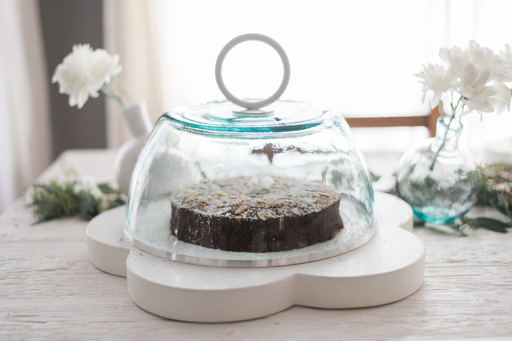 Banjara Glass Dome Cake Stand – Nkuku