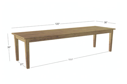 Provence Farm Table, White