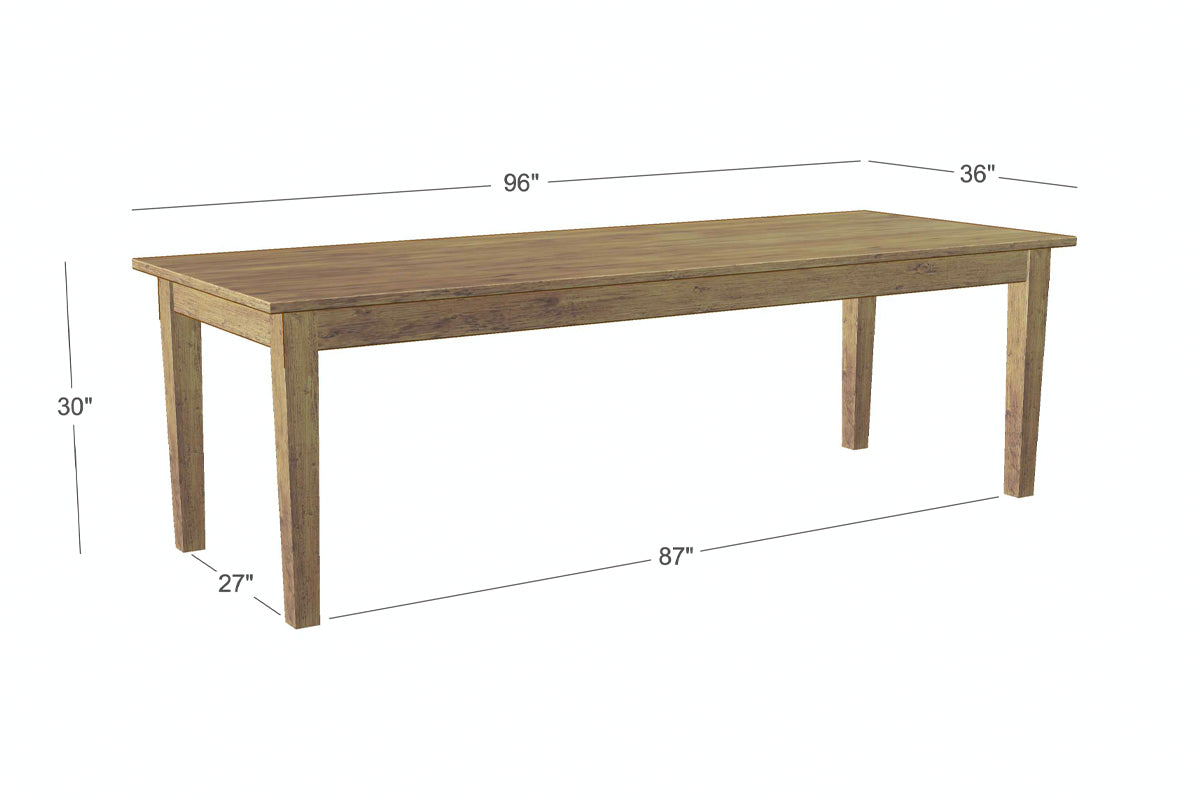 Provence Farm Table, White