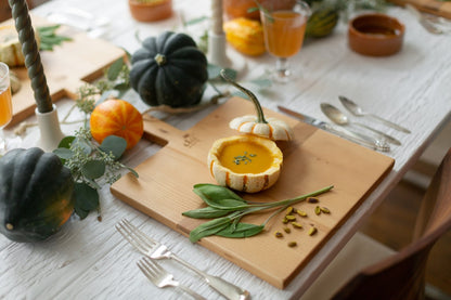 Square Pine Charcuterie Board, Small