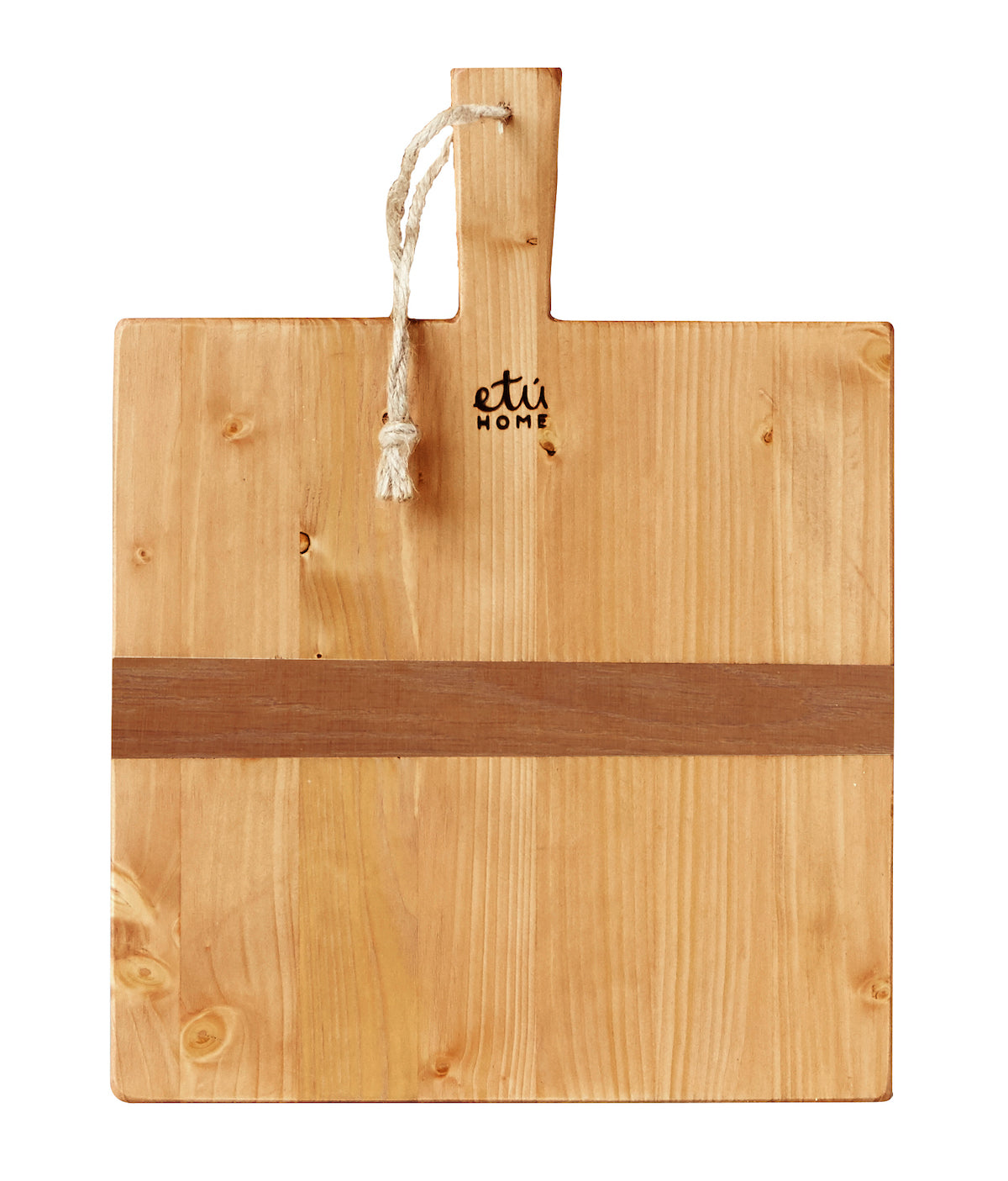 Square Pine Charcuterie Board, Small