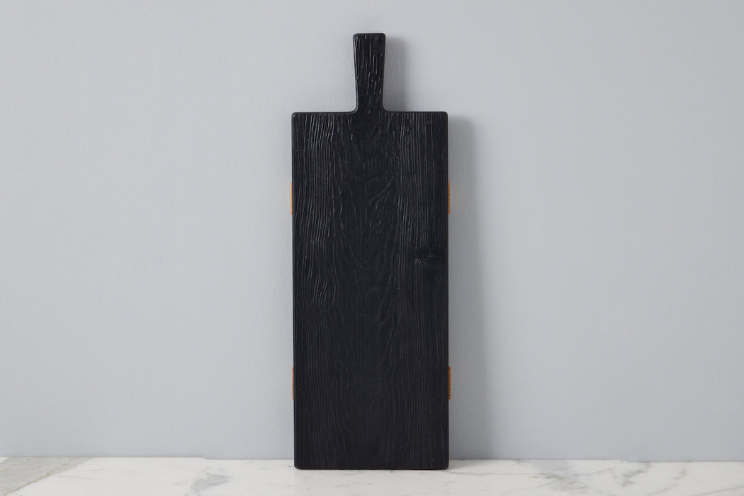 Black Rectangle Elevated Charcuterie Board, Small