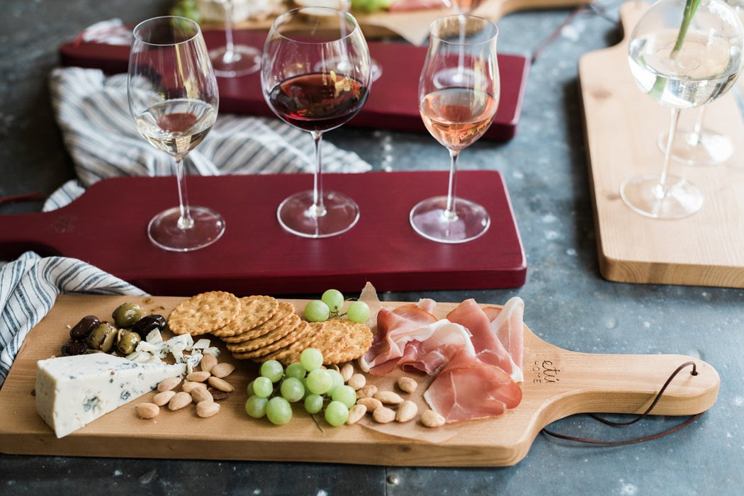 etúHOME Natural Tapas Plank Set 8