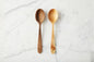 Euro Large Serving Spoon Set, Fruitwood