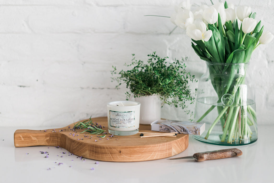 Flower Market, Lavender and Thyme Candle