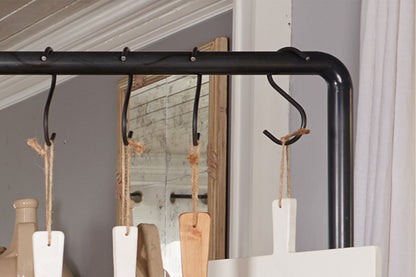 Iron Pizza Board Display Hook