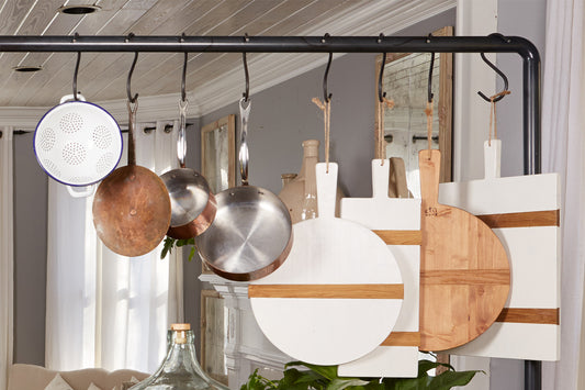 Iron Pizza Board Display Hook